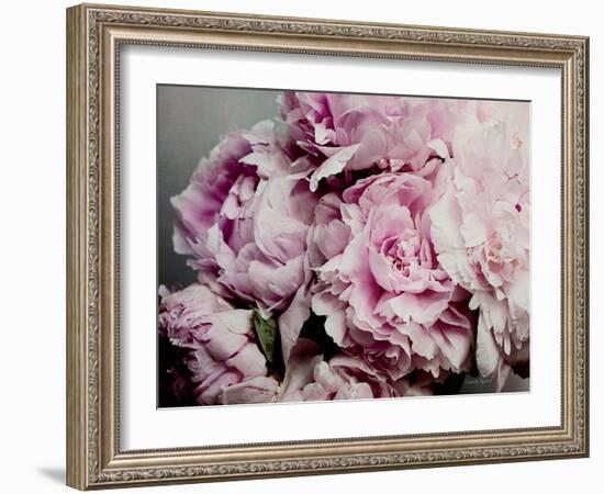 Peonies Galore II-Elizabeth Urquhart-Framed Photo