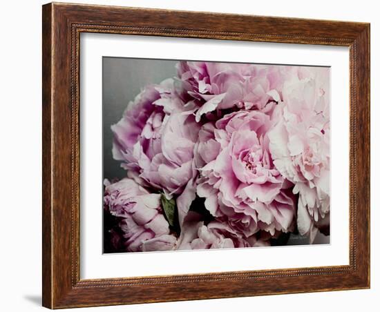 Peonies Galore II-Elizabeth Urquhart-Framed Photo