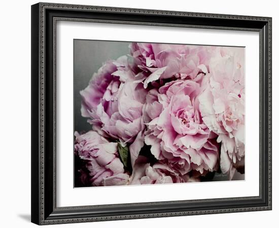 Peonies Galore II-Elizabeth Urquhart-Framed Photo