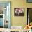 Peonies in Ginger Jar-Evan Wilson-Mounted Art Print displayed on a wall