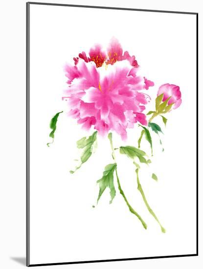 Peonies in Pink I-Nan Rae-Mounted Art Print