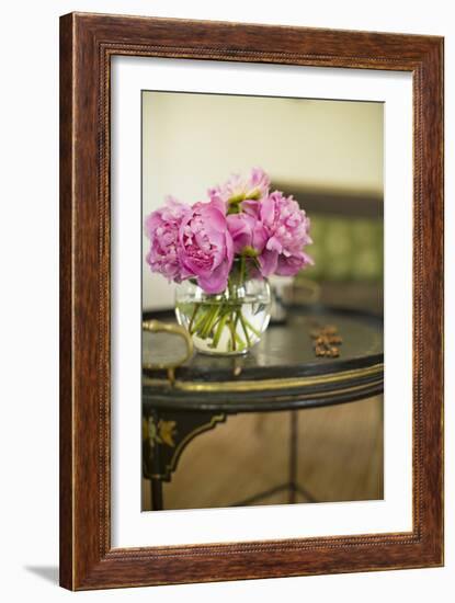 Peonies in the Parlor-Karyn Millet-Framed Photographic Print