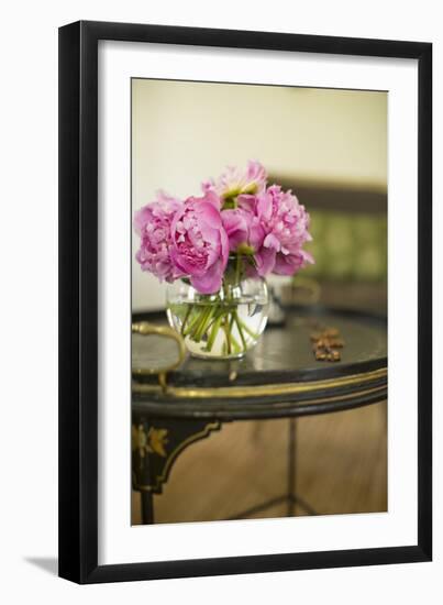 Peonies in the Parlor-Karyn Millet-Framed Photographic Print