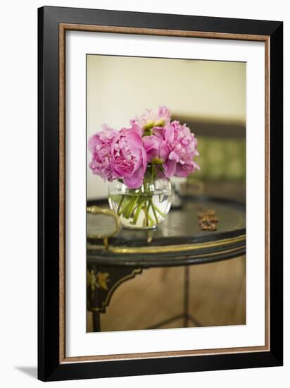 Peonies in the Parlor-Karyn Millet-Framed Photographic Print