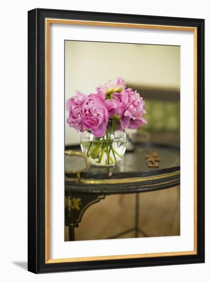 Peonies in the Parlor-Karyn Millet-Framed Photographic Print