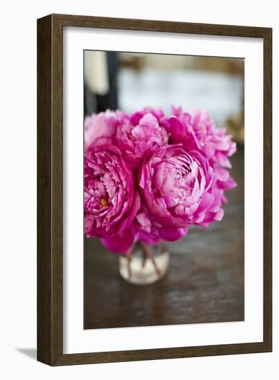 Peonies in Vase-Karyn Millet-Framed Photographic Print