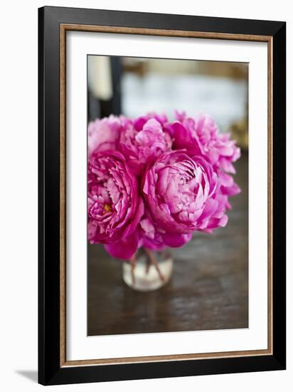 Peonies in Vase-Karyn Millet-Framed Photographic Print