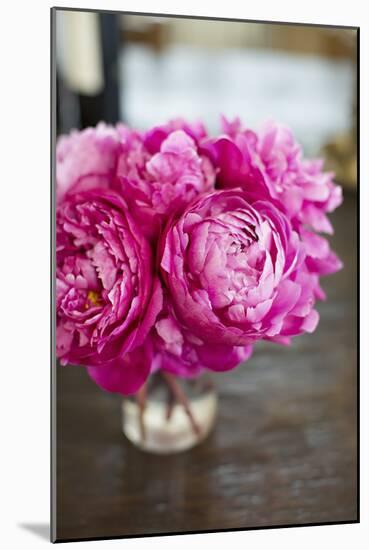 Peonies in Vase-Karyn Millet-Mounted Photographic Print