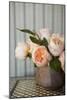 Peonies on Tile-Karyn Millet-Mounted Photographic Print