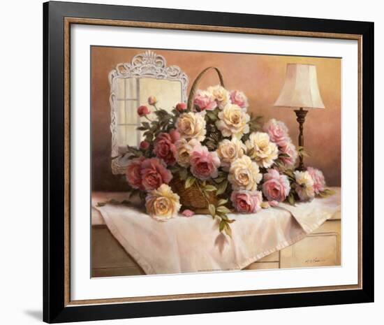 Peonies-T^ C^ Chiu-Framed Art Print