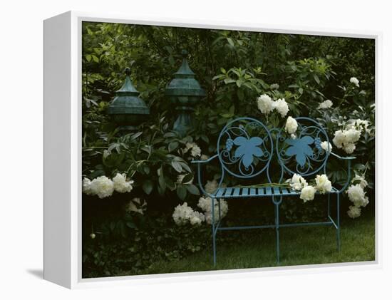 Peonies-null-Framed Premier Image Canvas