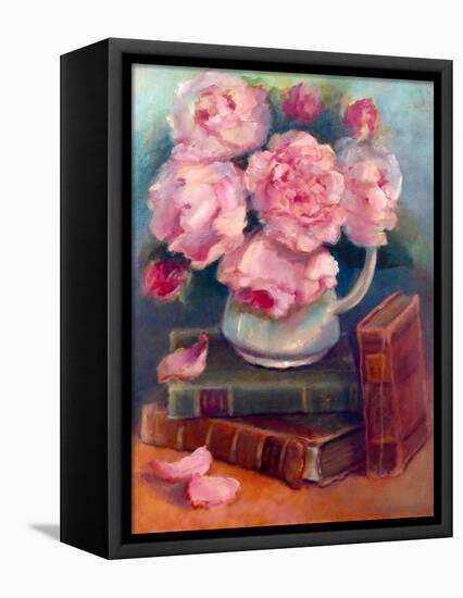 Peonies,-Lee Campbell-Framed Premier Image Canvas