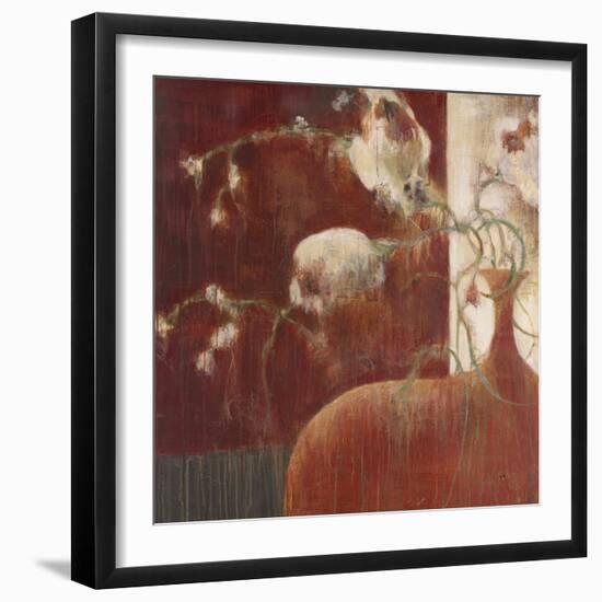 Peonies-Terri Burris-Framed Art Print