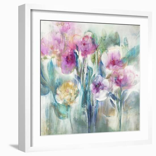 Peonies-K. Nari-Framed Art Print