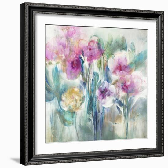 Peonies-K. Nari-Framed Art Print