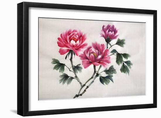 Peonies-Surovtseva-Framed Art Print