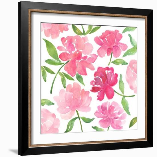 Peonies-Elizabeth Rider-Framed Giclee Print