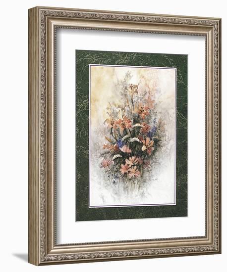 Peonies-unknown Chiu-Framed Art Print