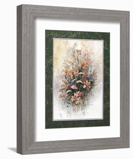 Peonies-unknown Chiu-Framed Art Print