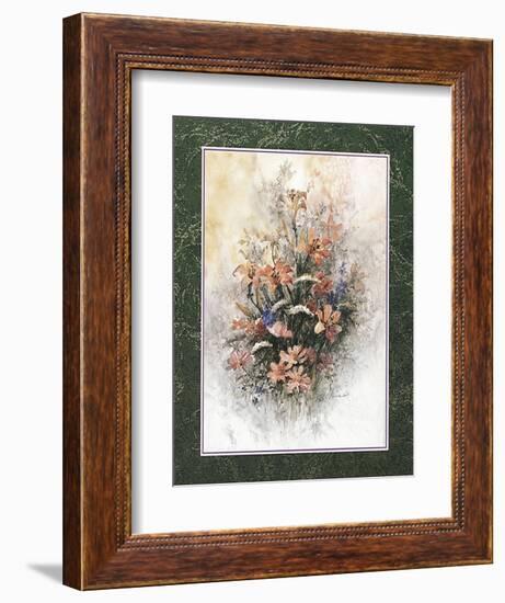 Peonies-unknown Chiu-Framed Art Print