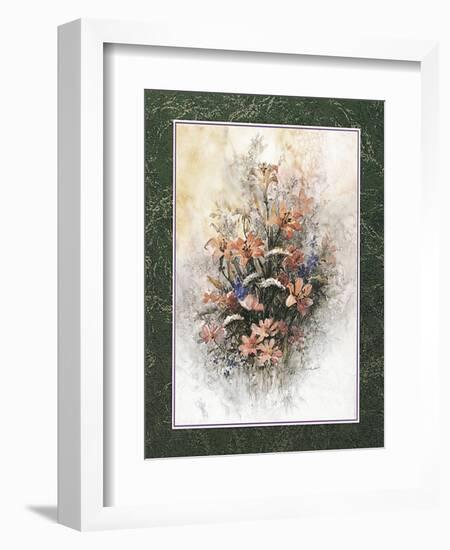 Peonies-unknown Chiu-Framed Art Print