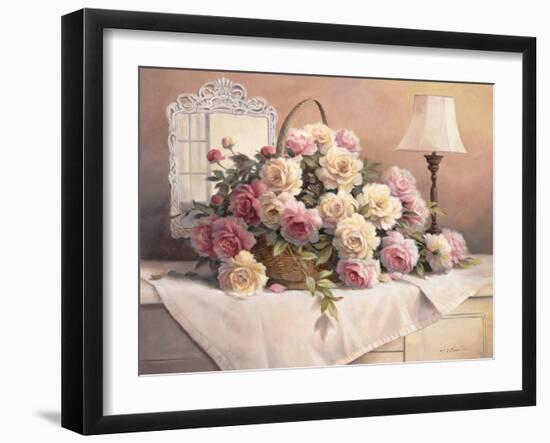 Peonies-unknown Chiu-Framed Art Print