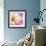 Peony Abstract-Stacy Bass-Framed Giclee Print displayed on a wall