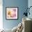 Peony Abstract-Stacy Bass-Framed Giclee Print displayed on a wall