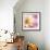 Peony Abstract-Stacy Bass-Framed Giclee Print displayed on a wall