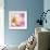 Peony Abstract-Stacy Bass-Framed Giclee Print displayed on a wall