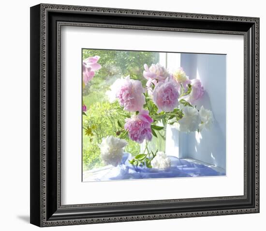 Peony Bouquet-Judy Stalus-Framed Art Print