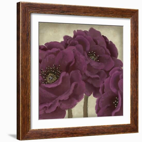 Peony Dusk II-Linda Wood-Framed Giclee Print