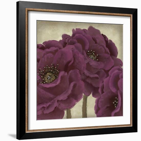 Peony Dusk II-Linda Wood-Framed Giclee Print