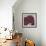 Peony Dusk II-Linda Wood-Framed Giclee Print displayed on a wall