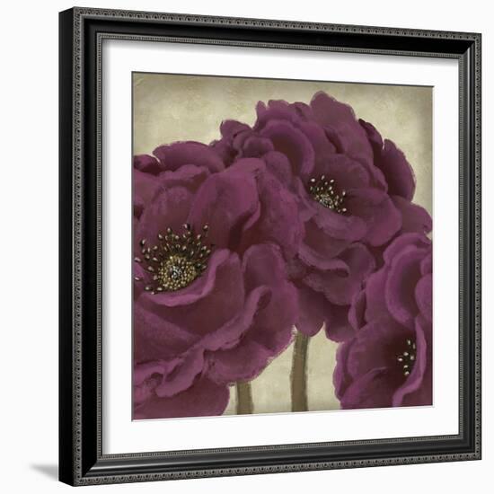 Peony Dusk II-Linda Wood-Framed Giclee Print