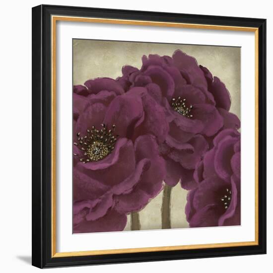 Peony Dusk II-Linda Wood-Framed Giclee Print