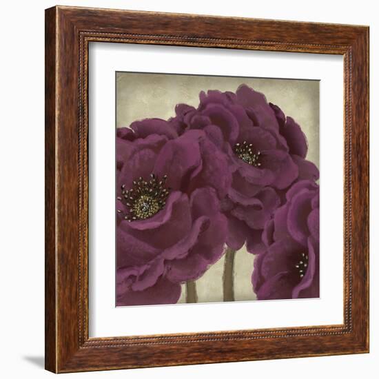 Peony Dusk II-Linda Wood-Framed Giclee Print