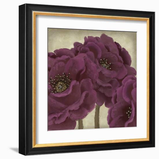 Peony Dusk II-Linda Wood-Framed Giclee Print