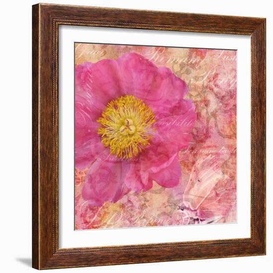 Peony - Feminine Beauty-Cora Niele-Framed Photographic Print