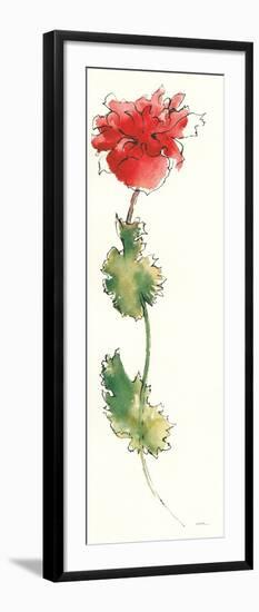 Peony Form Poppies I-Shirley Novak-Framed Art Print