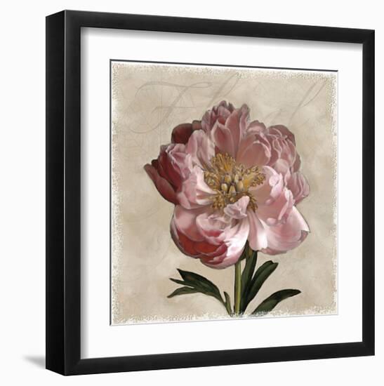 Peony I-Janel Pahl-Framed Giclee Print