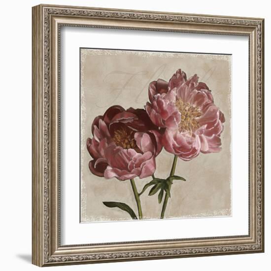 Peony II-Janel Pahl-Framed Giclee Print