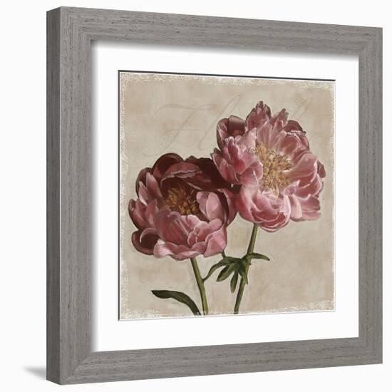 Peony II-Janel Pahl-Framed Giclee Print