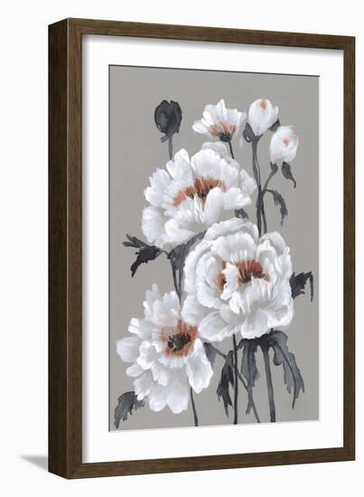 Peony Profusion II-Jennifer Goldberger-Framed Art Print