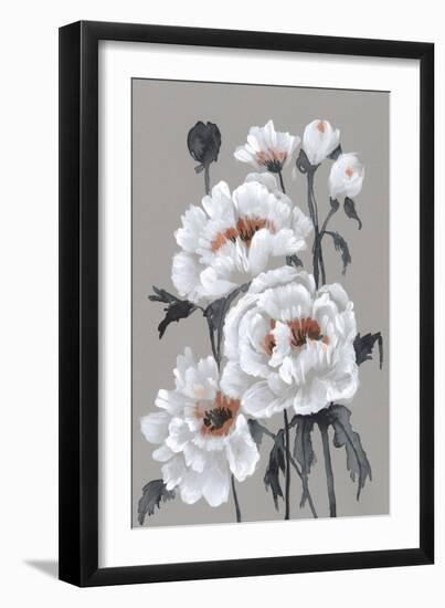 Peony Profusion II-Jennifer Goldberger-Framed Art Print