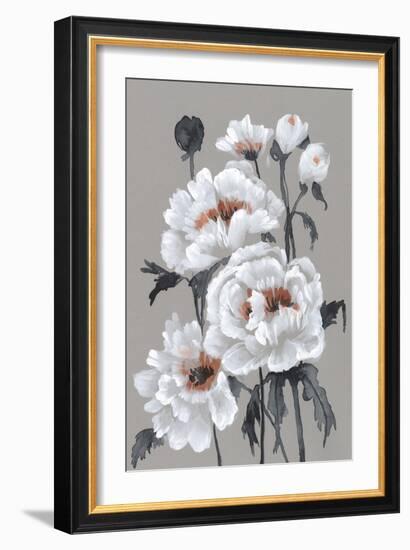 Peony Profusion II-Jennifer Goldberger-Framed Art Print