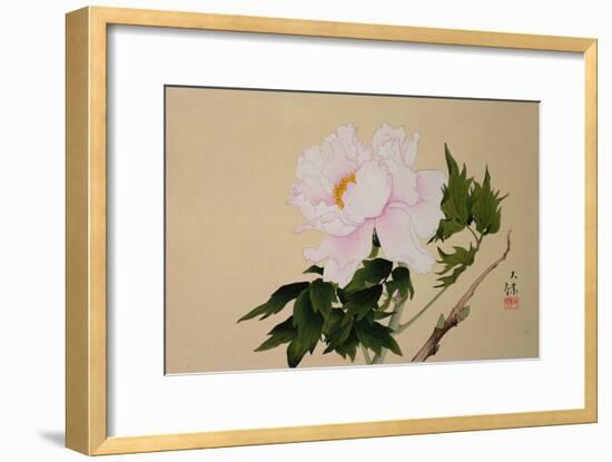 Peony, Pub. 1950-null-Framed Giclee Print