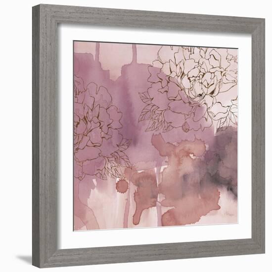 Peony Reverie 2-Tina Epps-Framed Art Print