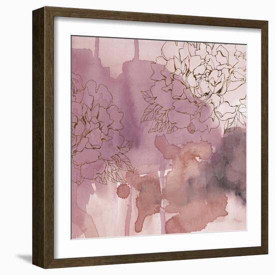 Peony Reverie 2-Tina Epps-Framed Art Print