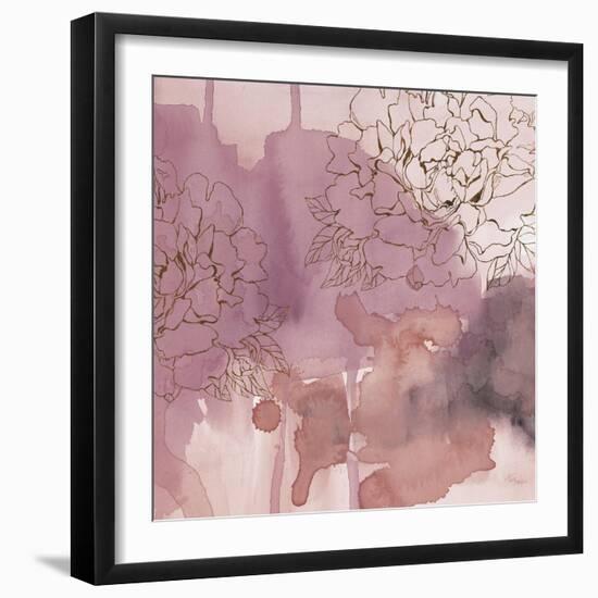 Peony Reverie 2-Tina Epps-Framed Art Print